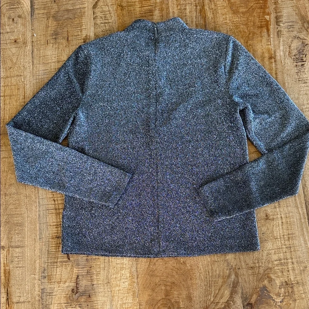 Michael Kors Silver Long Sleeve Top